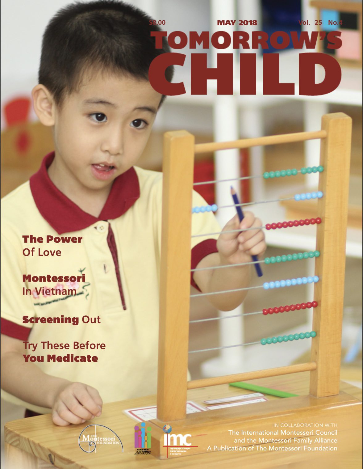 Cover of Tomorrow's Child May 2018
