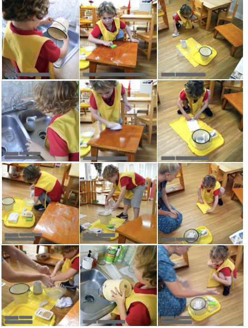 step by step table washing