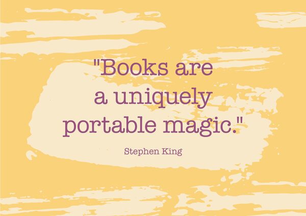 Books are uniquely portable magic