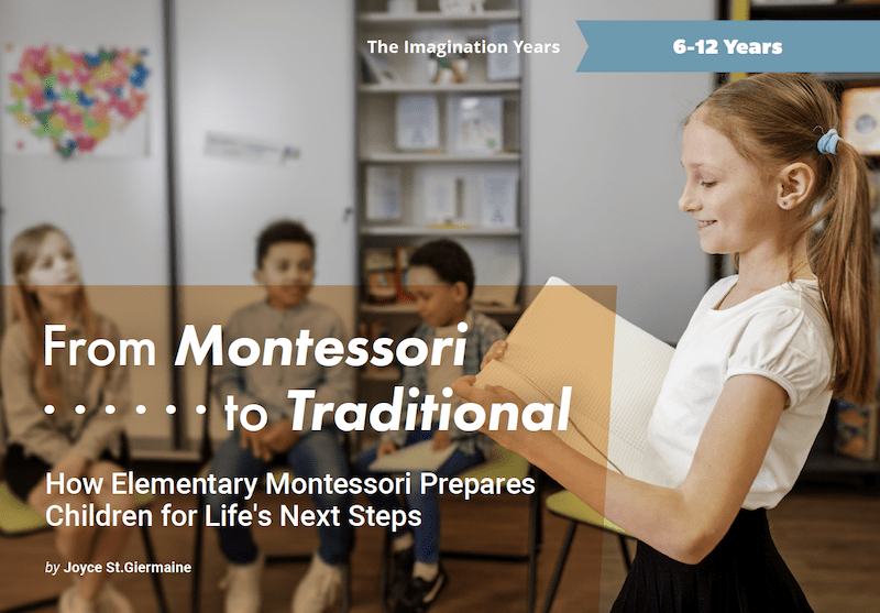 from montessori to traditional